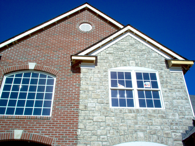 Brick and Stone Exterior